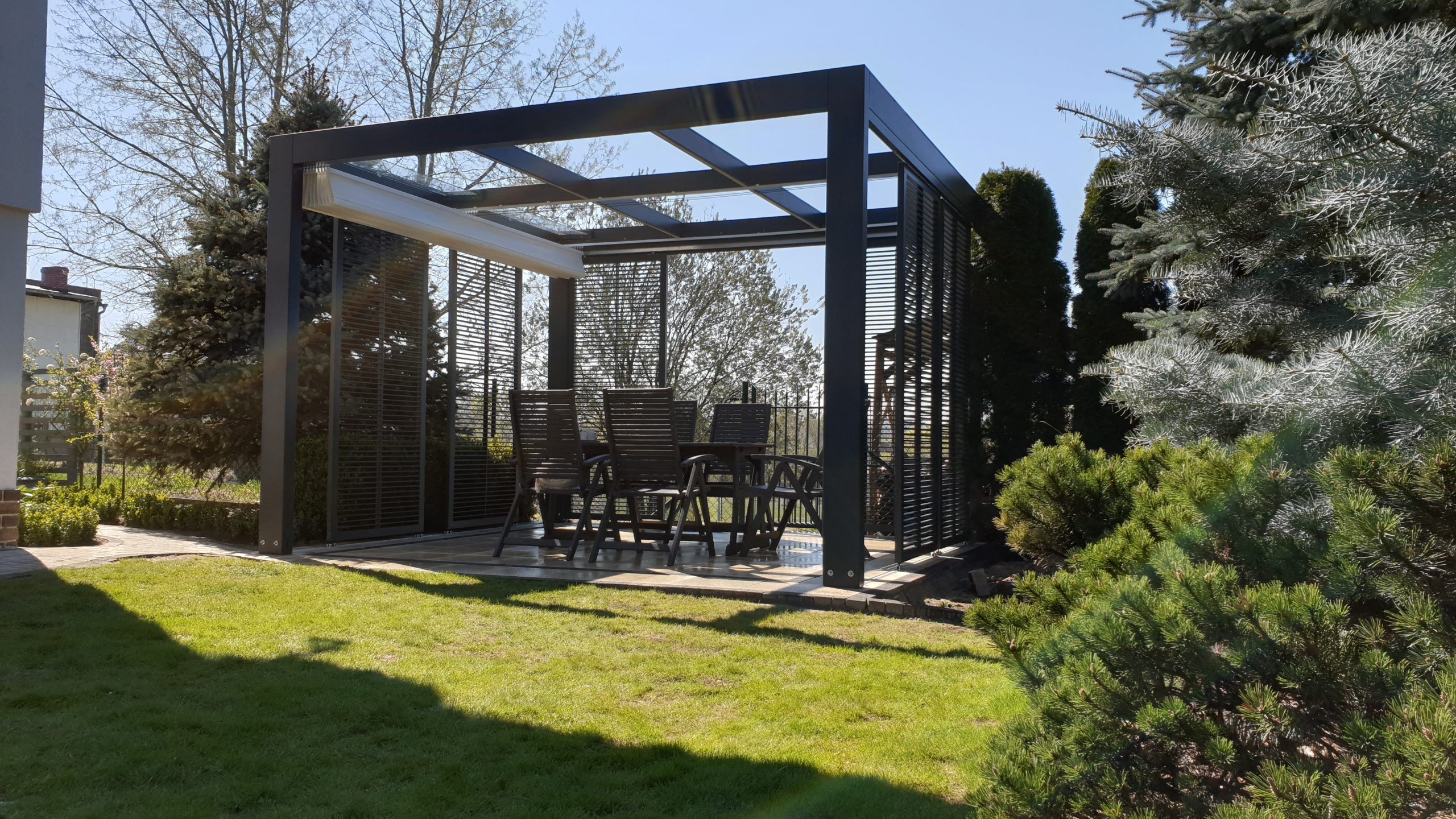 nowoczesne tarasy zadaszone